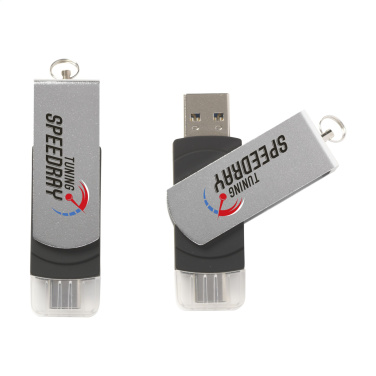 Logotrade reklaminės dovanos nuotrauka: USB Dual Connect 3.0 – C tipo 8 GB