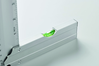 Logotrade reklaminės dovanos nuotrauka: Aliuminio lygio liniuotė 30 cm