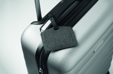 Logotrade verslo dovanos nuotrauka: Bagažo etiketė su apsauga nuo pametimo