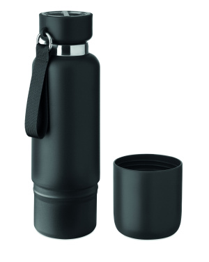 Logotrade dovana nuotrauka: Dvigubos sienelės butelis 500 ml
