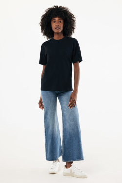 Logotrade dovana nuotrauka: IQONIQ Nikko sunkūs perdirbtos medvilnės marškinėliai