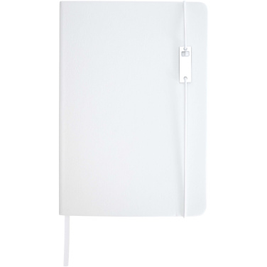 Logotrade dovana nuotrauka: „Legato Elegance“ A5 formato kietais viršeliais užrašų knygelės ir rutulinio rašiklio rinkinys