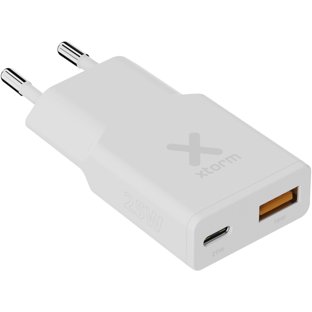 Logotrade dovana nuotrauka: „Xtorm XG2SL025 Go2 SlimLine“ 25 W įkroviklis