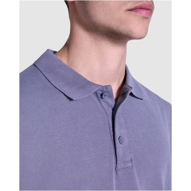 Logotrade verslo dovanos nuotrauka: Cobain trumpomis rankovėmis unisex polo marškinėliai