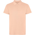 Cobain trumpomis rankovėmis unisex polo marškinėliai, Šviesiai oranžinė