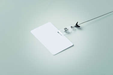 Logotrade verslo dovanos nuotrauka: Ženklelis su virve 54 x 86 mm