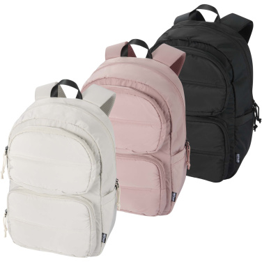 Logotrade firminės dovanos nuotrauka: „Puffer 15.6“ GRS perdirbto nešiojamojo kompiuterio kuprinė, 18 l