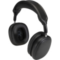 „Alzir“ perdirbto plastiko belaidės „Bluetooth®“ ausinės, dedamos ant ausies, Juoda