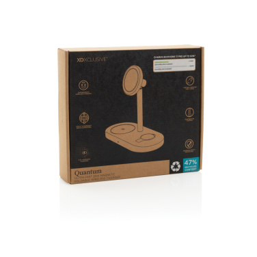 Logotrade verslo dovanos nuotrauka: „Quantum RCS“ itin greitas 25 W magnetinis belaidis stalo įkroviklis