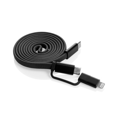 Logotrade reklaminės dovanos nuotrauka: „Arc RCS“ perdirbtas itin plonas 60 W 2 viename magnetinis laidas