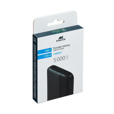 Logotrade reklaminės dovanos nuotrauka: Išorinė baterija VA2006 5000 mAh RIVACASE