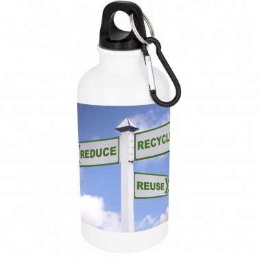 Logotrade biznesa dāvanas foto: Oregon 400 ml sublimācijas ūdens pudele