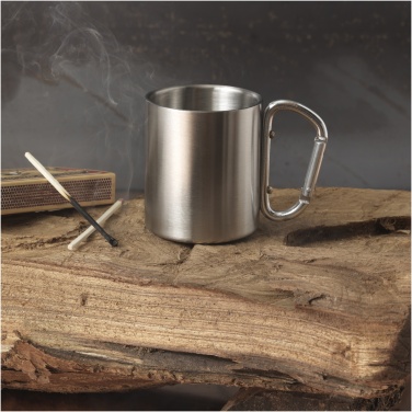 Logotrade ziemassvētku dāvanas foto: Alps 200 ml izolēta krūze ar karabīni