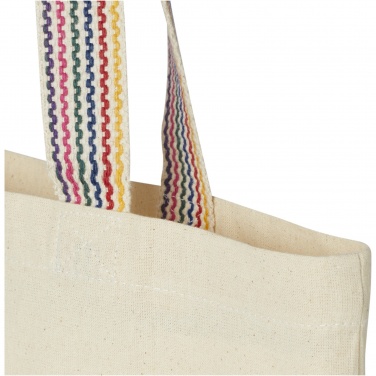 Logotrade dāvanas foto: Rainbow 180 g/m² pārstrādātas kokvilnas soma 5L