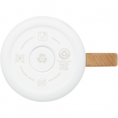 Logotrade korporatīvās dāvanas foto: Bjorn 360 ml RCS sertificēta pārstrādāta nerūsējošā tērauda krūze ar vara vakuuma izolāciju