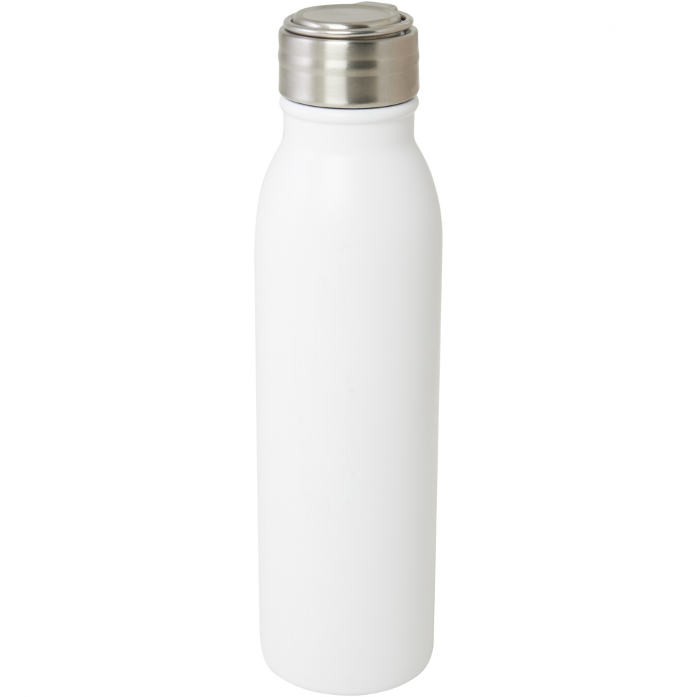 Logotrade biznesa dāvanas foto: Harper 700 ml RCS sertificēta nerūsējošā tērauda ūdens pudele ar metāla cilpu