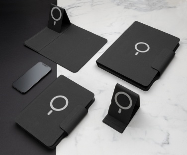 Logotrade logo dāvanas foto: Artic Magnetic 10W bezvadu uzlādes tālruņa statīvs