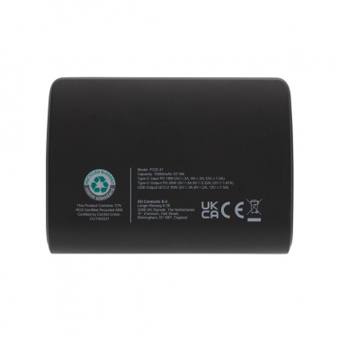 Logotrade ziemassvētku dāvanas foto: FlashCharge RCS rplastic 10000 mah ātrās uzlādes jauda