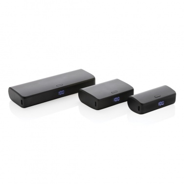 Logotrade logo dāvanas foto: FlashCharge RCS rplastic 10000 mah ātrās uzlādes jauda