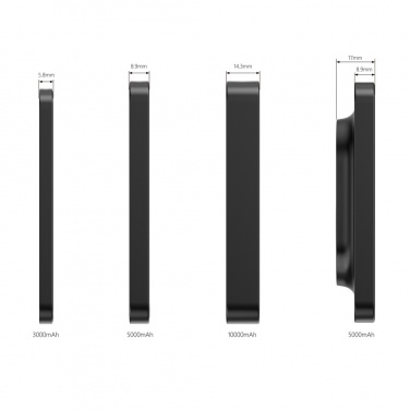 Logotrade dāvanas foto: Urban Vitamin Richmond RCS plastmasas/alu 5000mah jaudas banka
