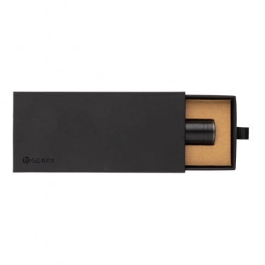 Logotrade logo dāvanas foto: Gear X RCS otrreizēji pārstrādāta alumīnija USB uzlādējams kabatas lukturītis