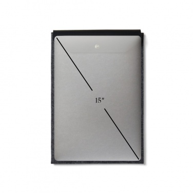 Logotrade logo dāvanas foto: VINGA Albon GRS pārstrādāta filca 15" klēpjdatora uzmava