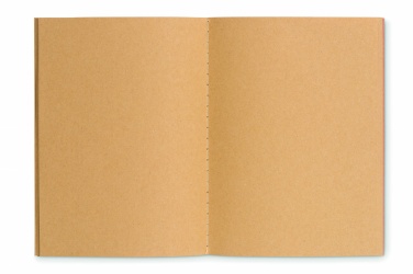 Logotrade biznesa dāvanas foto: A6 pārstrādāta piezīmju grāmatiņa 80 plain