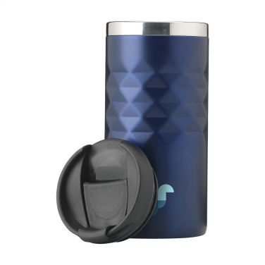 Logotrade korporatīvās dāvanas foto: Ģeometriskā krūze RCS Recycled Steel 280 ml termokauss