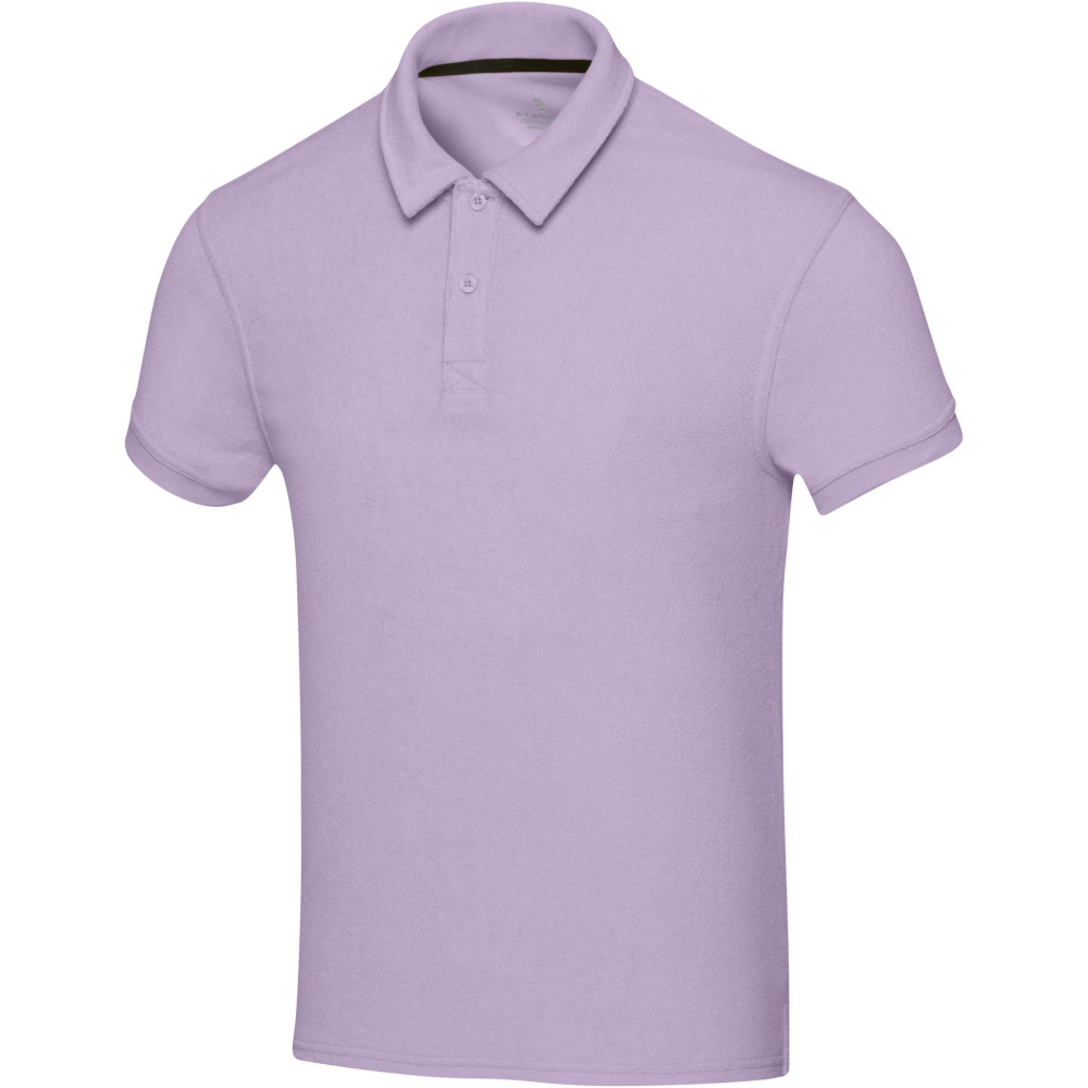 Logotrade korporatīvās dāvanas foto: Akoya pārstrādāts frotē unisex polo