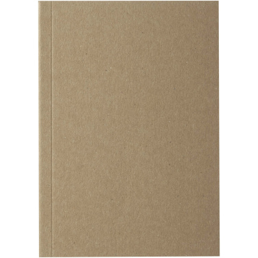 Logotrade Ideja dāvanas foto: Novella Austen A6 pārstrādāta mīksto vāku kraft piezīmju grāmatiņa - 50 loksnes