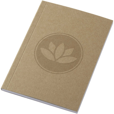 Logotrade Ideja dāvanas foto: Novella Austen A6 pārstrādāta mīksto vāku kraft piezīmju grāmatiņa - 50 loksnes