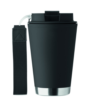 Logotrade korporatīvās dāvanas foto: Dubultsienu glāze 300ml
