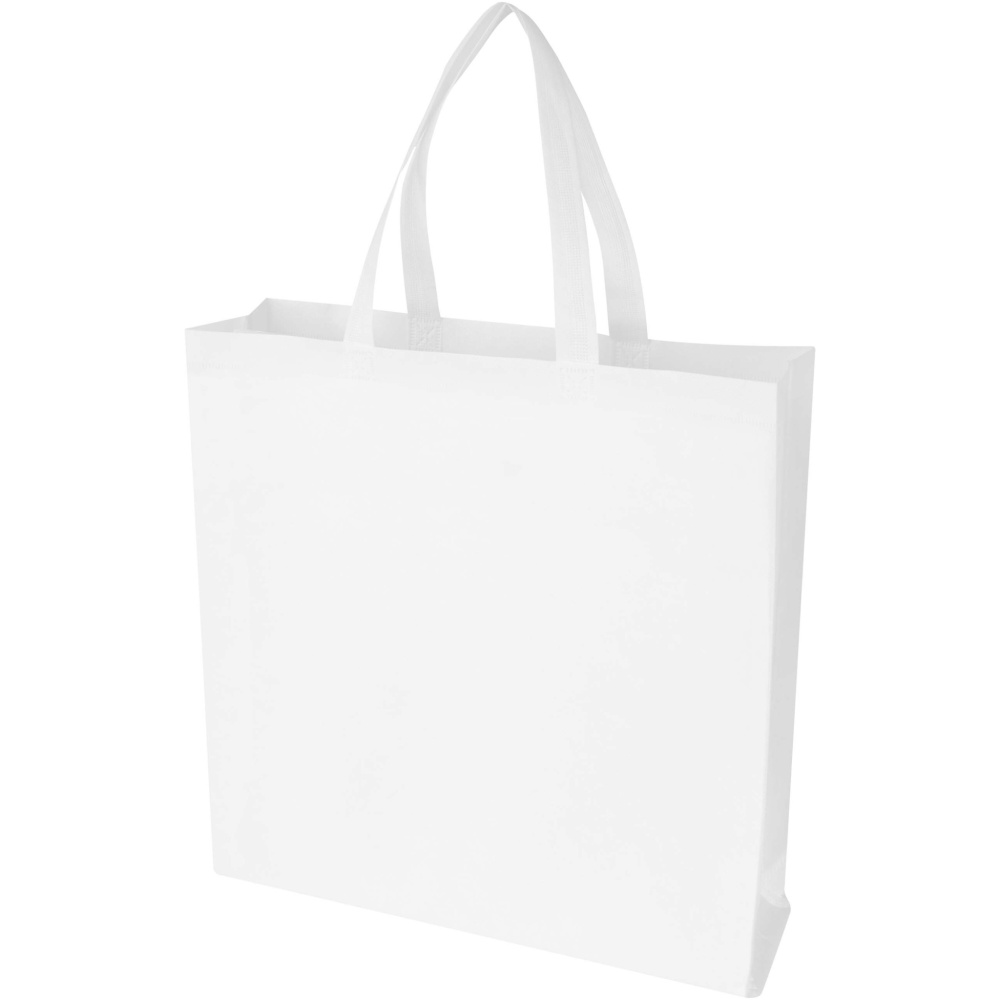 Logotrade logo dāvanas foto: EcoSeal GRS pārstrādāta neausta iepirkumu soma 12 l