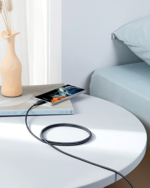Logotrade ziemassvētku dāvanas foto: Anker USB-C uz USB-C kabelis 1,8 metri 60 W