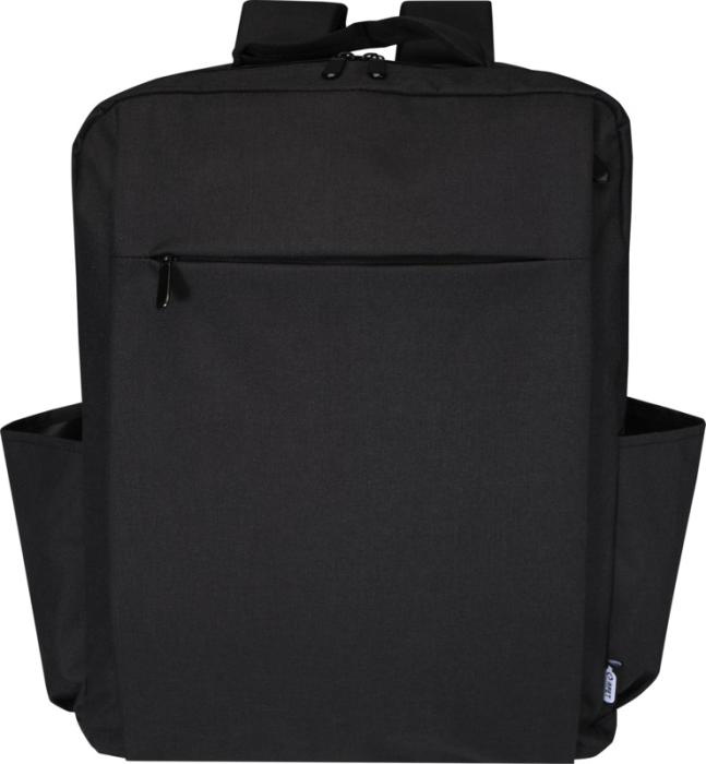 Logotrade korporatīvās dāvanas foto: Libra 15” GRS pārstrādāta klēpjdatora mugursoma 15L