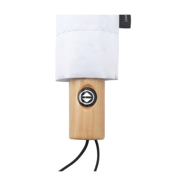 Logotrade korporatīvās dāvanas foto: Mičiganas salokāms RCS RPET lietussargs 21 collas