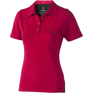 Logotrade ziemassvētku dāvanas foto: Markham sieviešu elastīgs polo ar īsām piedurknēm