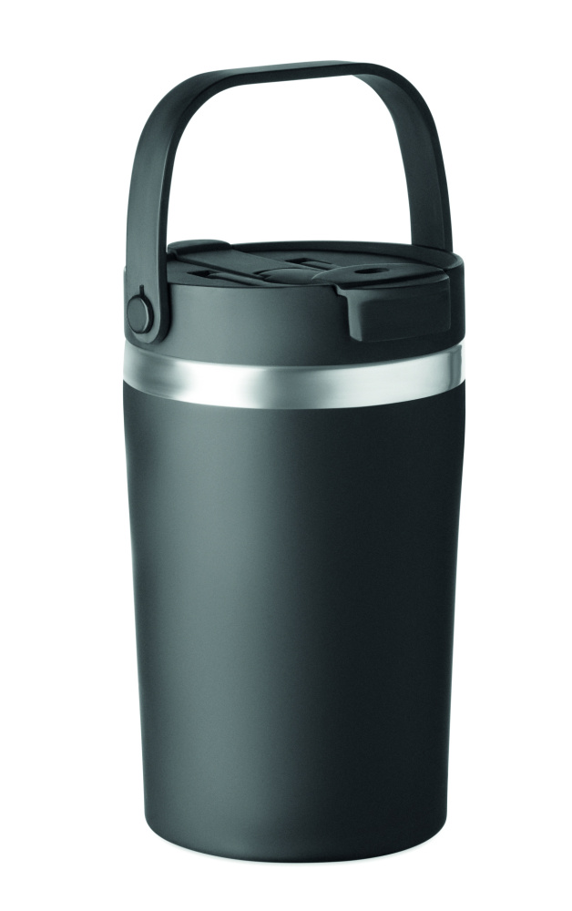 Logotrade logo dāvanas foto: Dubultsienu glāze 350 ml