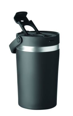 Logotrade ziemassvētku dāvanas foto: Dubultsienu glāze 350 ml
