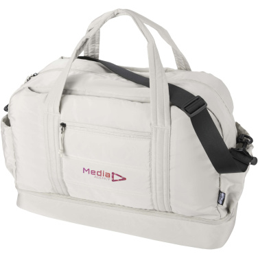 Logotrade logo dāvanas foto: Puffer GRS pārstrādāta sporta soma ar izolētu pamatni 30L