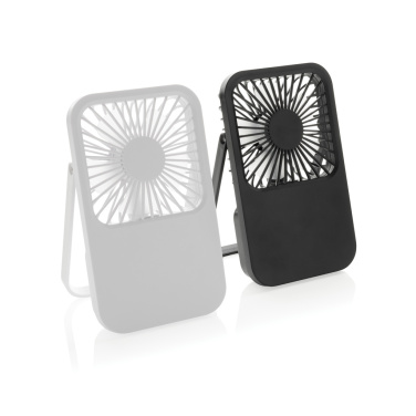 Logotrade korporatīvās dāvanas foto: Aervina RCS pārstrādātas plastmasas uzlādējams galda ventilators