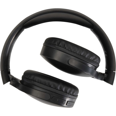 Logotrade korporatīvās dāvanas foto: Ancha pārstrādātas plastmasas bezvadu Bluetooth® austiņas