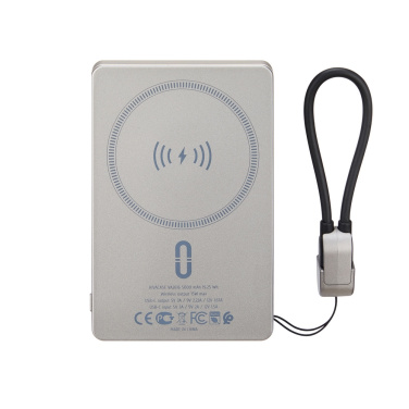 Logotrade dāvanas foto: Bezvadu Magsafe VA2616 pārnēsājamais akumulators 15W 5000 mAh RIVACASE