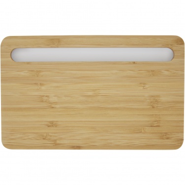 Логотрейд pекламные продукты картинка: Medake Бамбуковое беспроводное зарядное устройство мощностью 10 Вт