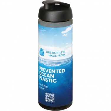 Логотрейд pекламные cувениры картинка: Спортивная бутылка H2O Active® Eco Vibe объемом 850 мл с откидывающейся крышкой