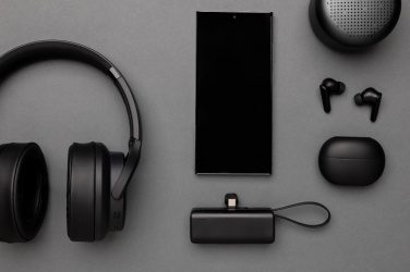 Логотрейд pекламные подарки картинка: Powerlink RCS rplastic 3000 мАч внешний аккумулятор USB C разъем