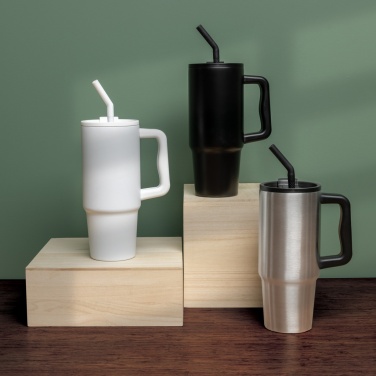 Логотрейд pекламные cувениры картинка: Стакан Embrace deluxe RCS из переработанной нержавеющей стали 900 мл