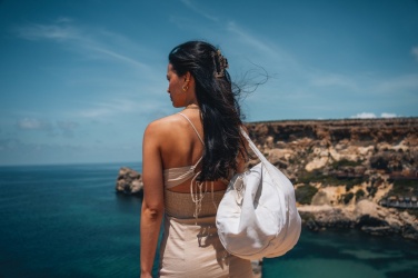 Логотрейд pекламные cувениры картинка: Сумка-мешок Impact Aware™ 285 г/м2 из канваса, неокрашенная