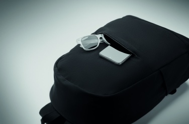 Логотрейд бизнес-подарки картинка: Рюкзак для ноутбука 15 дюймов, изготовленный из переработанного хлопка до потребления и переработанного полиэстера с возможностью индивидуальной печати