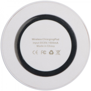 Лого трейд бизнес-подарки фото: Индукционное зарядное устройство KARTHAGO